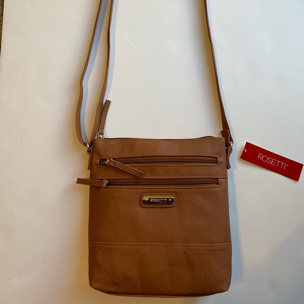 Rosetti Banks Crossover Purse Gingerbread NWT
